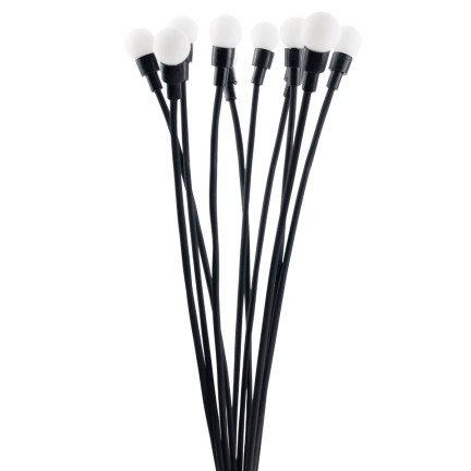 TG71287 LAMPA SOLAR KULECZKI LAMPKI SOLARNE 10 led 2szt OGRODOWA WBIJANA  kiwaczki