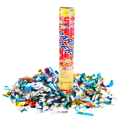 TG71311 KONFETTI PARTY TUBA STRZELAJĄCA NA IMPREZY PRZYJĘCIA ZABAWY SYLWESTRA