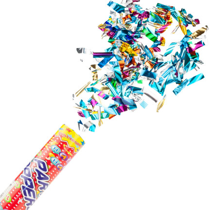 TG71311 KONFETTI PARTY TUBA STRZELAJĄCA NA IMPREZY PRZYJĘCIA ZABAWY SYLWESTRA