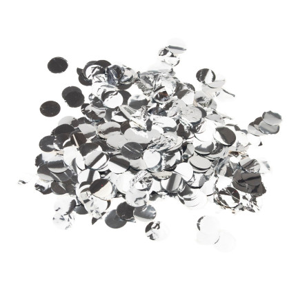 TG71314 KONFETTI SREBRNE TUBA STRZELAJĄCA NA ŚLUB ZARĘCZYNY ROCZNICA WESELE