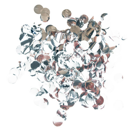 TG71314 KONFETTI SREBRNE TUBA STRZELAJĄCA NA ŚLUB ZARĘCZYNY ROCZNICA WESELE