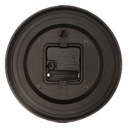 TG71354 ZEGAR ŚCIENNY CZYTELNY SEKUNDNIK STYLOWY GRUBY DO SALONU KUCHNI AA R6