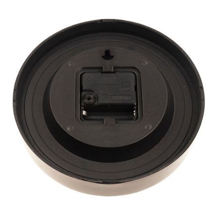 TG71354 ZEGAR ŚCIENNY CZYTELNY SEKUNDNIK STYLOWY GRUBY DO SALONU KUCHNI AA R6