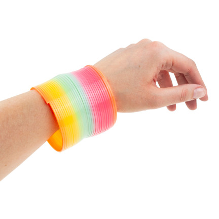 TG71360 SPREŻYNA TĘCZOWA MAGICZNA SPRĘŻYNKA MAGIC KOLOROWA ZABAWKOWA MAGIC SPRINGS