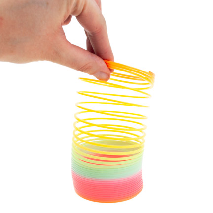 TG71360 SPREŻYNA TĘCZOWA MAGICZNA SPRĘŻYNKA MAGIC KOLOROWA ZABAWKOWA MAGIC SPRINGS