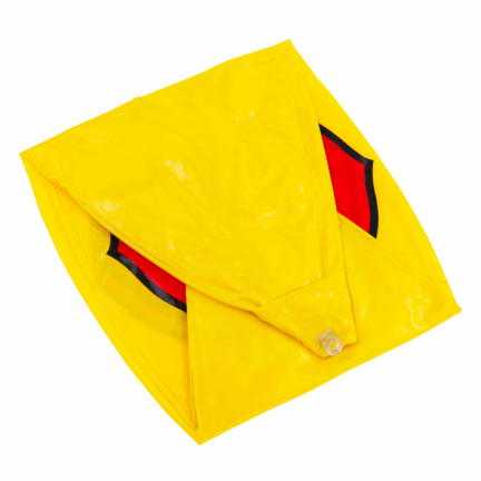 TG71386 ŻÓŁTY BALON ODSTRASZAJĄCY PTAKI GOŁĘBIE SZPAKI DO PŁOSZENIA PTAKÓW