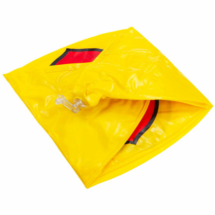 TG71386 ŻÓŁTY BALON ODSTRASZAJĄCY PTAKI GOŁĘBIE SZPAKI DO PŁOSZENIA PTAKÓW