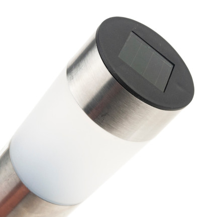 TG71391 LAMPA OGRODOWA 3SZT./KPL LED SOLARNA INOX GRUNTOWA WBIJANA SŁUPEK SOLAR