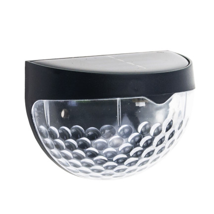 TG71393 LAMPA SOLARNA LED 2SZT./KPL LATARNIA KINKIET ŚCIENNY Z CZUJNIKIEM ZMIERZCHU