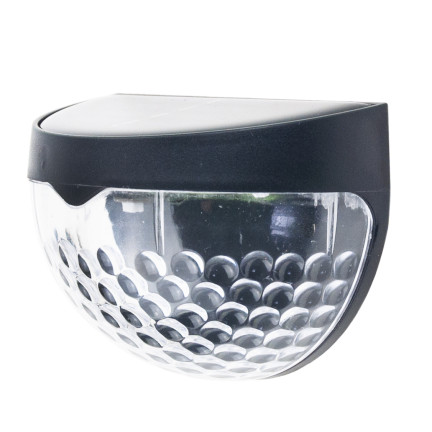 TG71393 LAMPA SOLARNA LED 2SZT./KPL LATARNIA KINKIET ŚCIENNY Z CZUJNIKIEM ZMIERZCHU