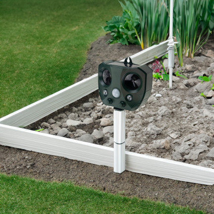 TG71405 PROFESJONALNY ODSTRASZACZ ZWIERZĄT KOTÓW PSÓW PTAKÓW myszy szczurów SOLARNY