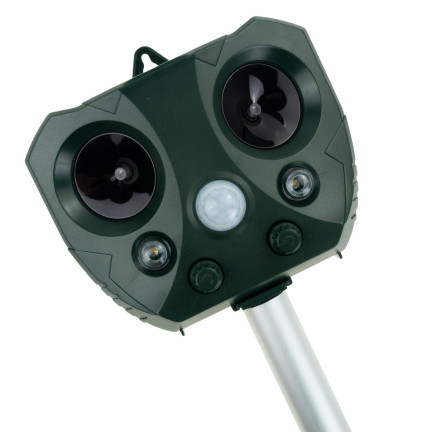 TG71405 PROFESJONALNY ODSTRASZACZ ZWIERZĄT KOTÓW PSÓW PTAKÓW myszy szczurów SOLARNY