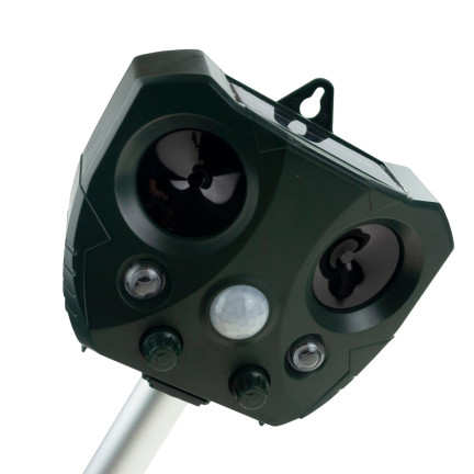 TG71405 PROFESJONALNY ODSTRASZACZ ZWIERZĄT KOTÓW PSÓW PTAKÓW myszy szczurów SOLARNY