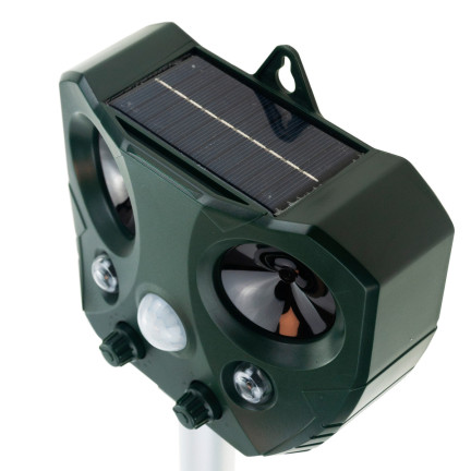 TG71405 PROFESJONALNY ODSTRASZACZ ZWIERZĄT KOTÓW PSÓW PTAKÓW myszy szczurów SOLARNY