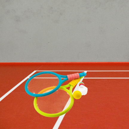 TG71584 ZESTAW DO BADMINTONA