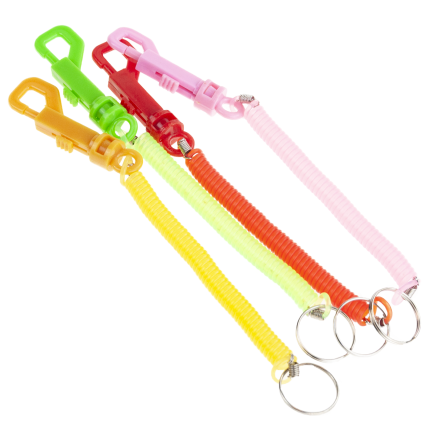 TG71991 KOLOROWA PIŁKA NA SPRĘŻYNIE GUMOWA DMUCHANA MIĘKKA NA SZNURKU TRENINGOWA