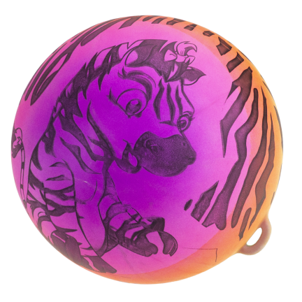 TG71991 KOLOROWA PIŁKA NA SPRĘŻYNIE GUMOWA DMUCHANA MIĘKKA NA SZNURKU TRENINGOWA