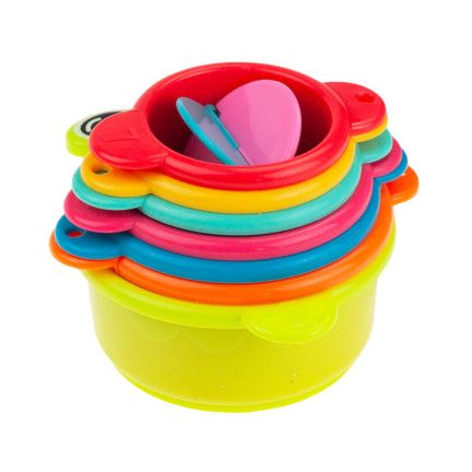 TG72948 PIRAMIDA KUBECZKI ZABAWKA UKŁADANKA WIEŻA PIRAMIDKA OWADY