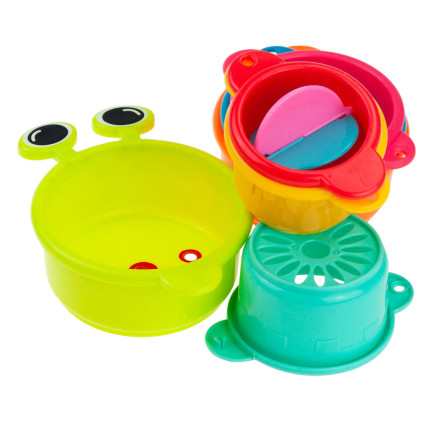 TG72948 PIRAMIDA KUBECZKI ZABAWKA UKŁADANKA WIEŻA PIRAMIDKA OWADY