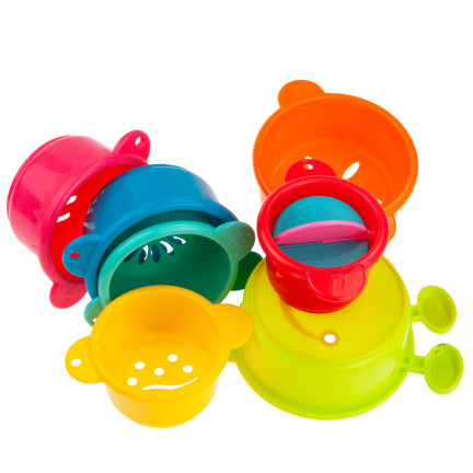 TG72948 PIRAMIDA KUBECZKI ZABAWKA UKŁADANKA WIEŻA PIRAMIDKA OWADY