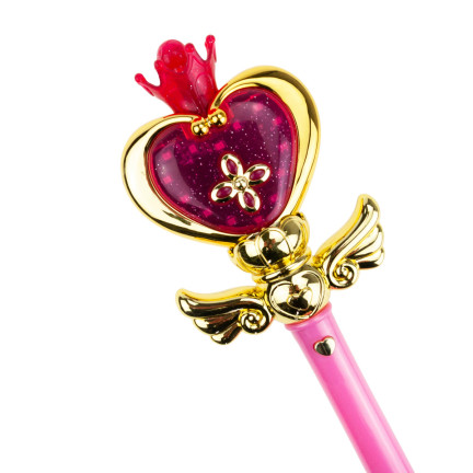 TG72959 ŚWIECĄCA MAGICZNA RÓŻDŻKA RÓŻOWA DLA KSIĘŻNICZKI WRÓŻKI ŚWIECI GRA