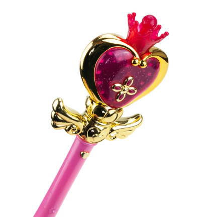 TG72959 ŚWIECĄCA MAGICZNA RÓŻDŻKA RÓŻOWA DLA KSIĘŻNICZKI WRÓŻKI ŚWIECI GRA