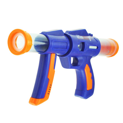TG72962 PISTOLET KARABIN NA MIĘKKIE KULKI PIŁKI PIANKOWE WYRZUTNIA ZESTAW 6 KULEK