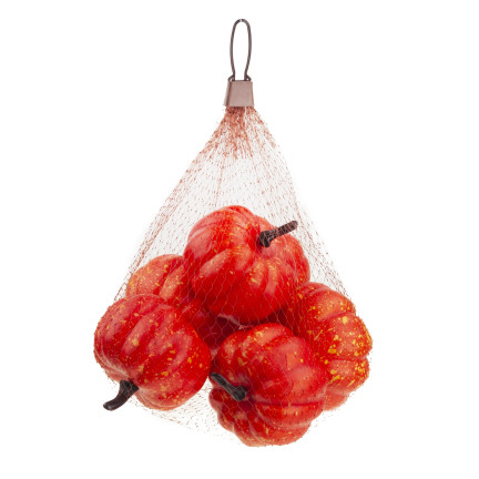 TG72992-3 SZTUCZNE DYNIE 6 SZTUK ZESTAW DEKORACYJNY JESIENNY HALLOWEEN