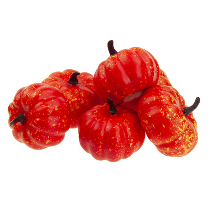 TG72992-3 SZTUCZNE DYNIE 6 SZTUK ZESTAW DEKORACYJNY JESIENNY HALLOWEEN