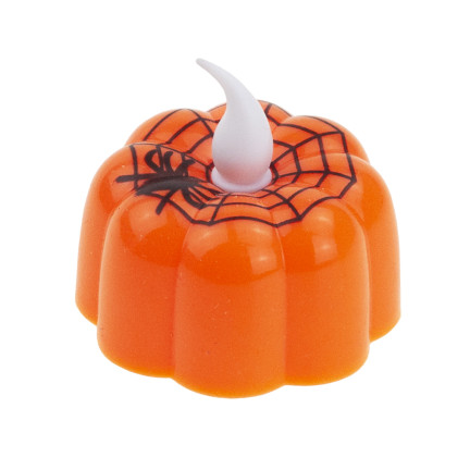 TG73370-1 ŚWIECZKI DYNIE LED HALLOWEEN LAMPIONY DEKORACJE ZESTAW 12SZT NA BATERIE