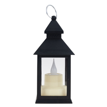 TG73372-2 LAMPION LATARENKA na roraty LED LATARNIA ZE ŚWIECZKĄ RUCHOMY PŁOMIE grób