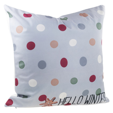 Poszewki na poduszkę, pokrowce ozdobne, świąteczne, mix wzorów, zestaw 4szt., 45x45cm