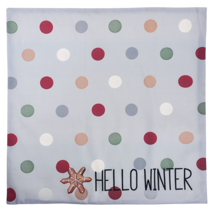 Poszewki na poduszkę, pokrowce ozdobne, świąteczne, mix wzorów, zestaw 4szt., 45x45cm