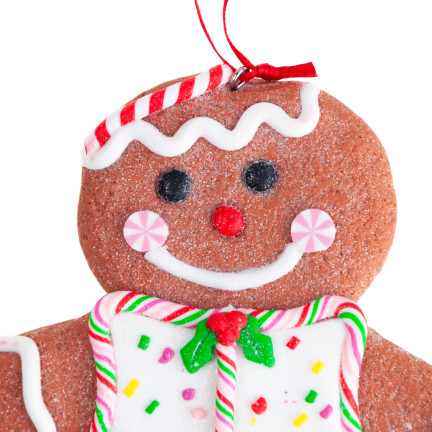 TG73609 ZAWIESZKI PIERNIKOWE LUDZIKI KOMPLET CIASTEK GINGERBREADMAN BOMBKA DEKORACJA PREZENT