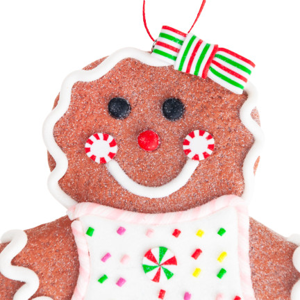TG73609 ZAWIESZKI PIERNIKOWE LUDZIKI KOMPLET CIASTEK GINGERBREADMAN BOMBKA DEKORACJA PREZENT