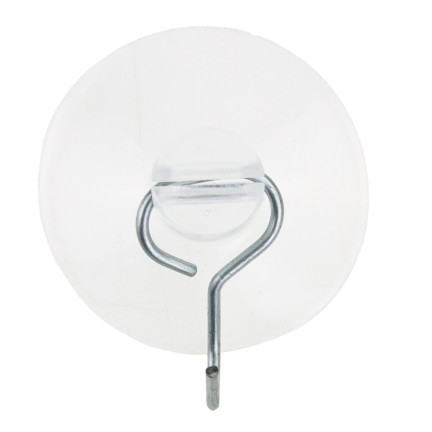 TG73980 WIESZAKI HACZYKI ŚCIENNE NA PRZYSSAWKI TRANSPARENTNE ZESTAW 20szt