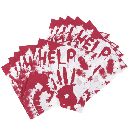 TG74162 ZESTAW ZASTAWY STOŁOWEJ HALLOWEEN DEKORACJE OBRUS KUBECZKI TALERZYKI SERWETKI