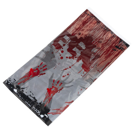 TG74162 ZESTAW ZASTAWY STOŁOWEJ HALLOWEEN DEKORACJE OBRUS KUBECZKI TALERZYKI SERWETKI