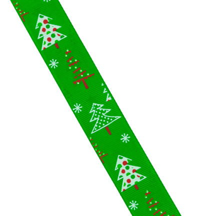 TG74288-1 WSTĄŻKA TAŚMA TASIEMKA DEKORACJA OZDOBA ŚWIĄTECZNA NA PREZENT STROIK WIANEK  2,7M