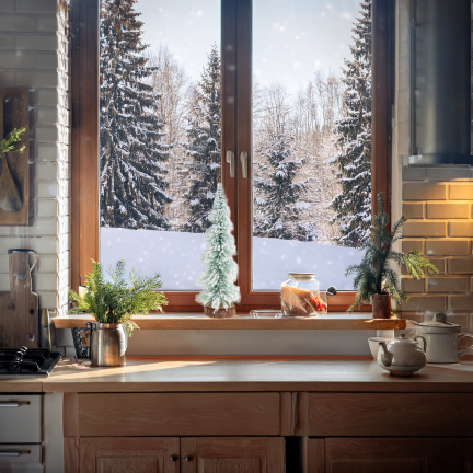 TG75845 CHOINKA METAL DREWNO SZCZOTKA OŚNIEŻONA DRUCIANA