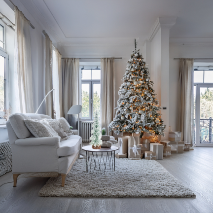 TG75845 CHOINKA METAL DREWNO SZCZOTKA OŚNIEŻONA DRUCIANA