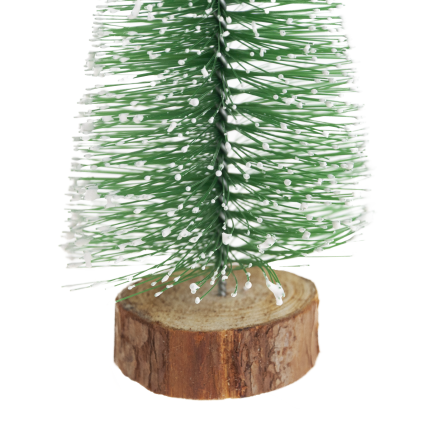 TG75848 CHOINKI DEKORACJA DREWNO SZCZOTKA METAL 2SZT/KPL