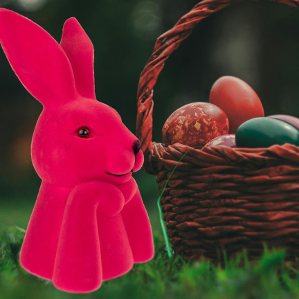 TG76817-4 KRÓLIK PLASTIK FLOKOWANY