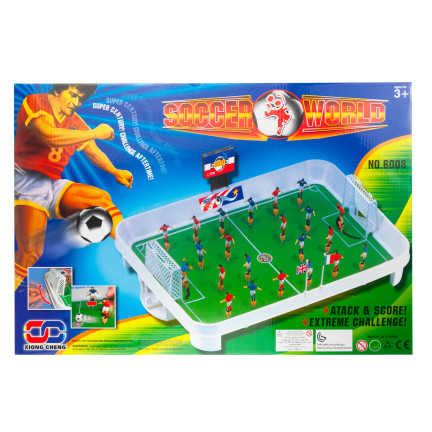 TG77434 GRA PIŁKA NOŻNA PIŁKARZYKI STOŁOWE NA SPRĘŻYNACH RODZINNA SPORTOWA