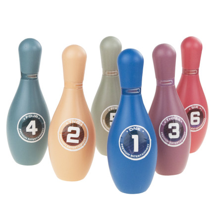 TG77511 KOLOROWE KRĘGLE DLA DZIECI BOWLING ZABAWA GRA ZRĘCZNOŚCIOWA