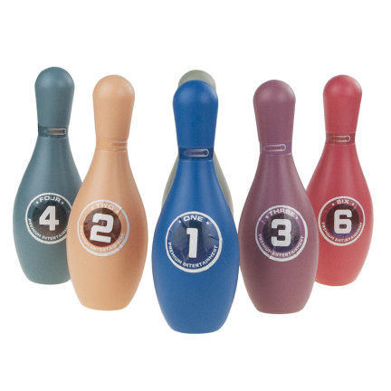 TG77511 KOLOROWE KRĘGLE DLA DZIECI BOWLING ZABAWA GRA ZRĘCZNOŚCIOWA