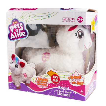 TG77512 ALPAKA INTERAKTYWNA TAŃCZĄCA GRAJĄCA MASKOTKA DLA DZIECI