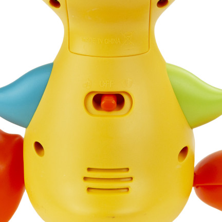 TG77569 INTERAKTYWNA KACZKA MUZYCZNA KACZUSZKA EDUKACYJNA ŚWIECĄCA CHODZI GRA