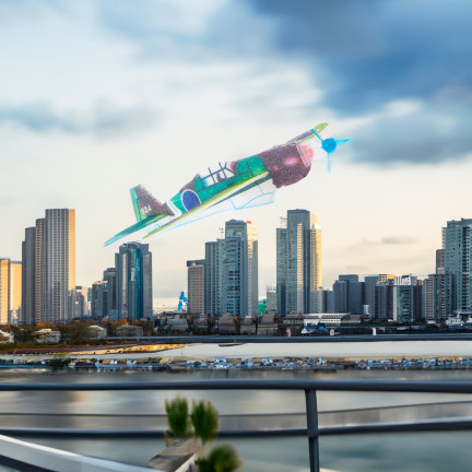 TG77579 STYROPOR FLUGZEUG SPIELZEUG DART FÜR KINDER