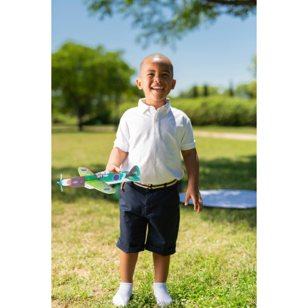 TG77579 STYROPOR FLUGZEUG SPIELZEUG DART FÜR KINDER